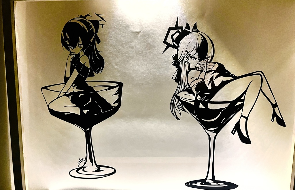 便利屋68ドレスver切り絵