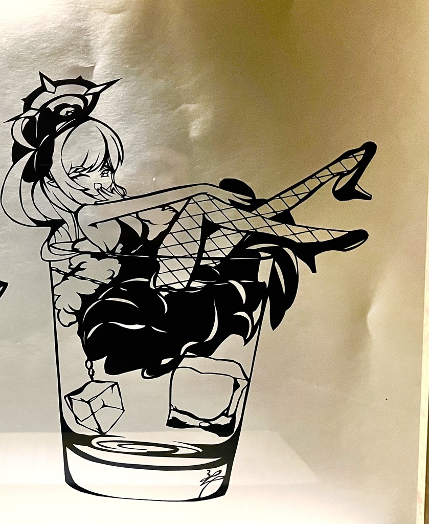 便利屋68ドレスver切り絵