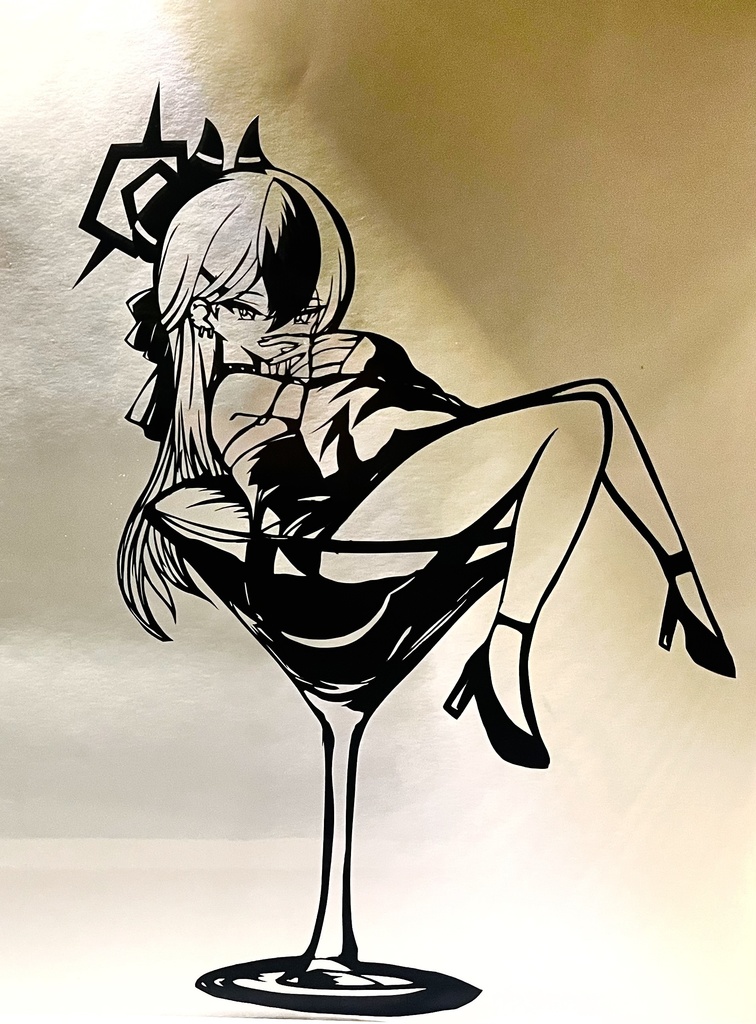 便利屋68ドレスver切り絵