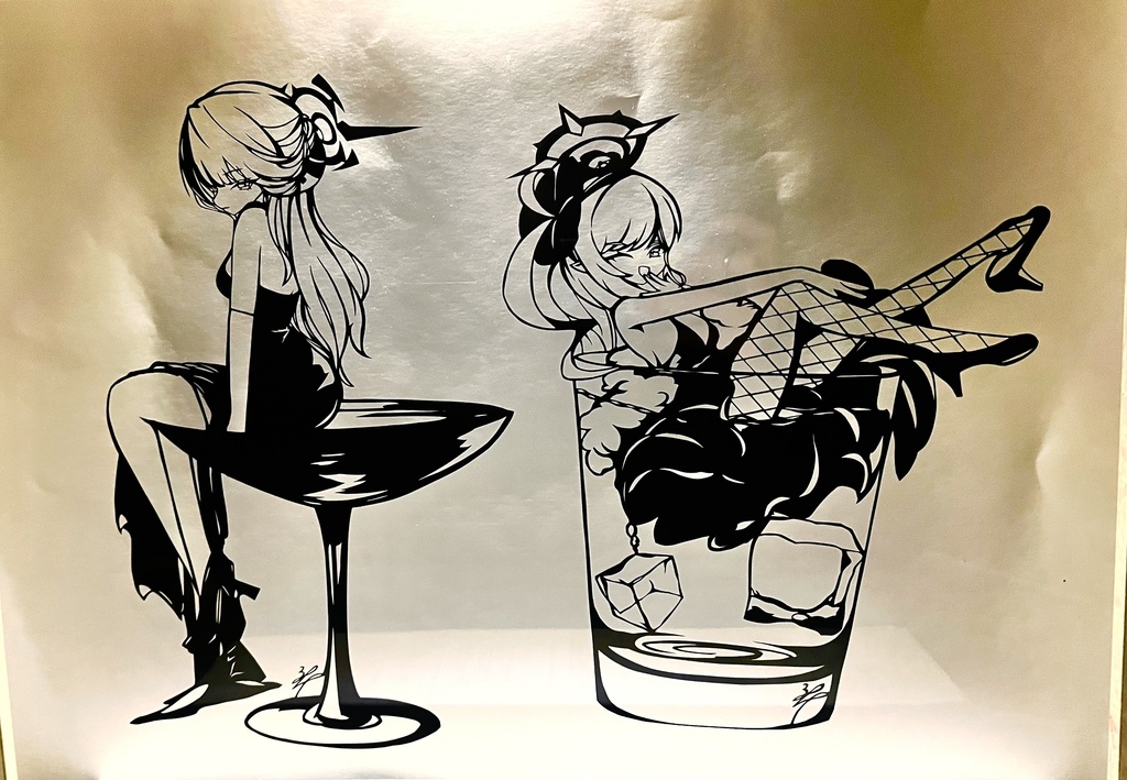 便利屋68ドレスver切り絵