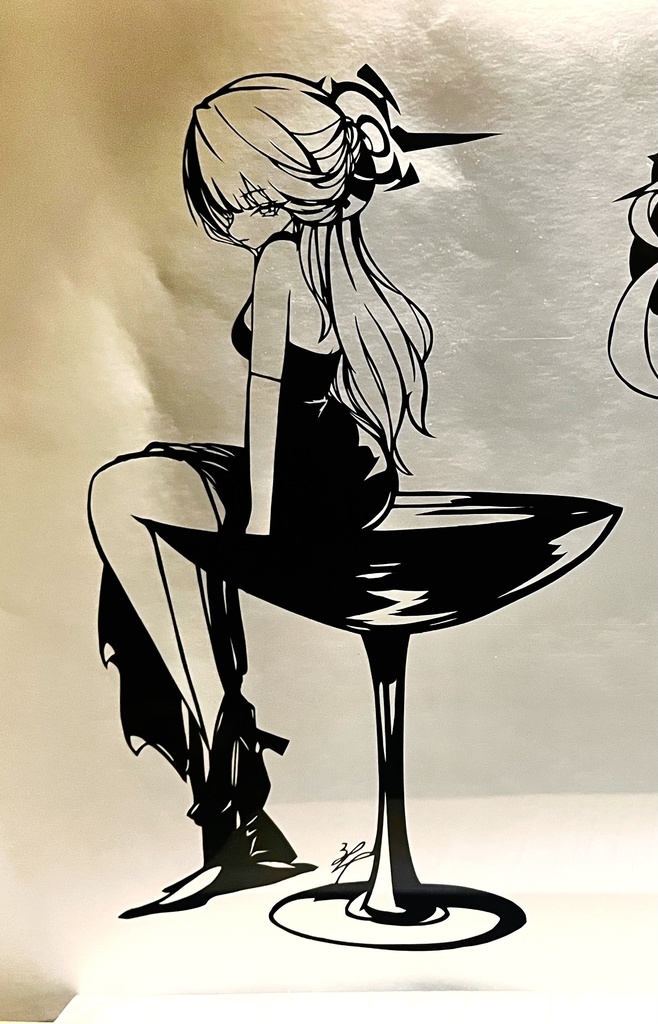 便利屋68ドレスver切り絵