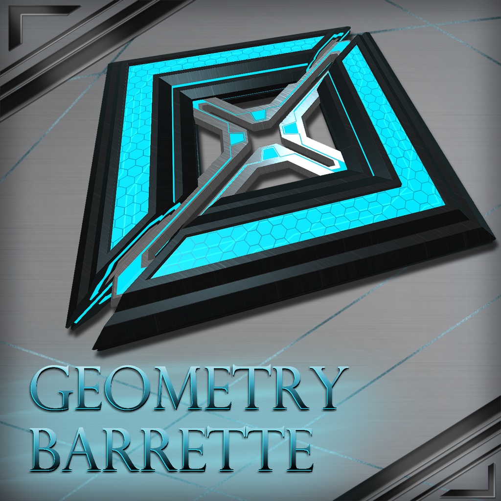 Geometry Barrette【無料】