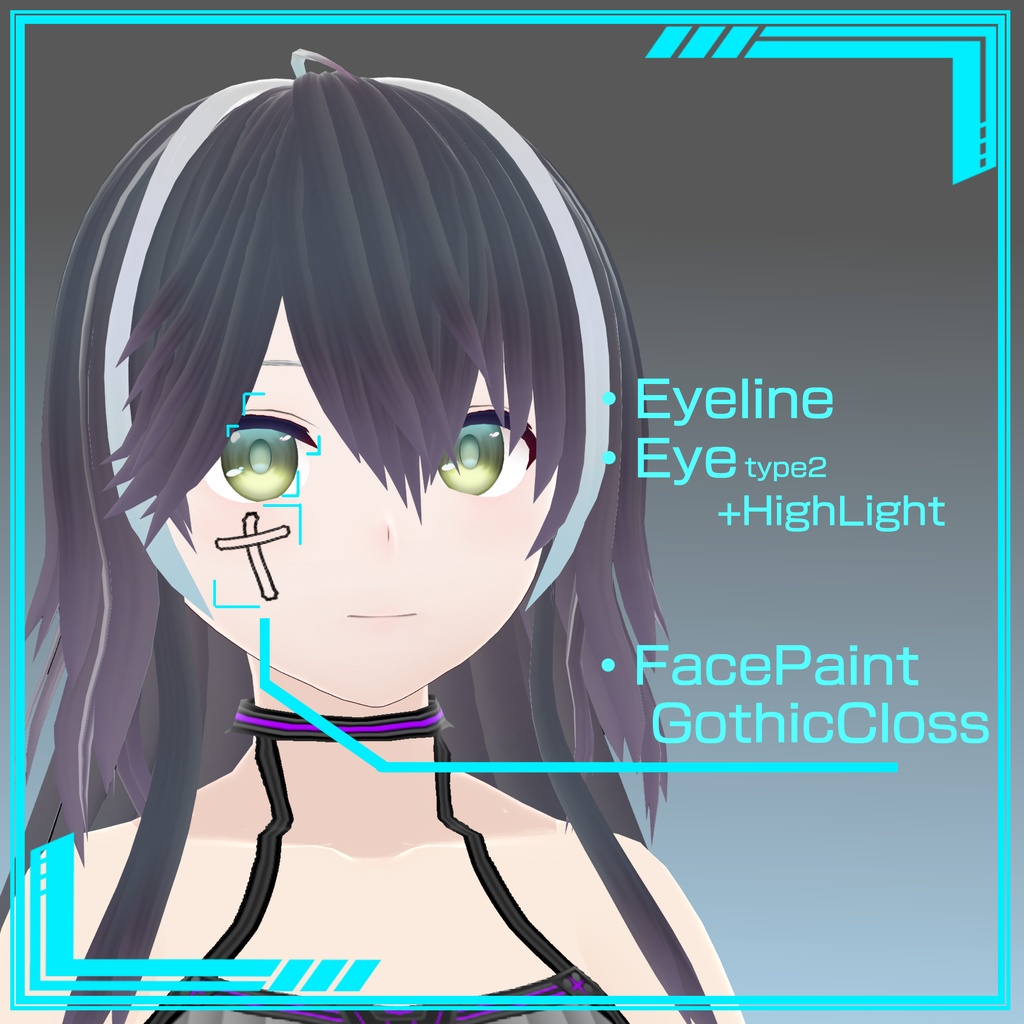 VRoid Face Texture Set