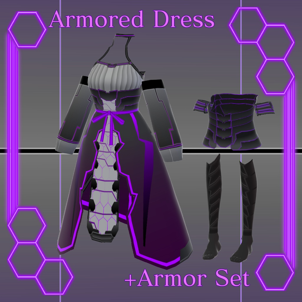 Armored Dress + Armor set