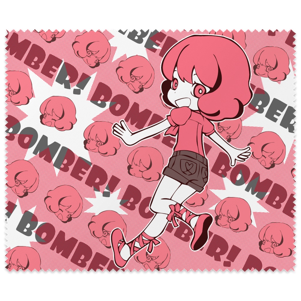 BOMBERすぷchan《メガネ拭き》