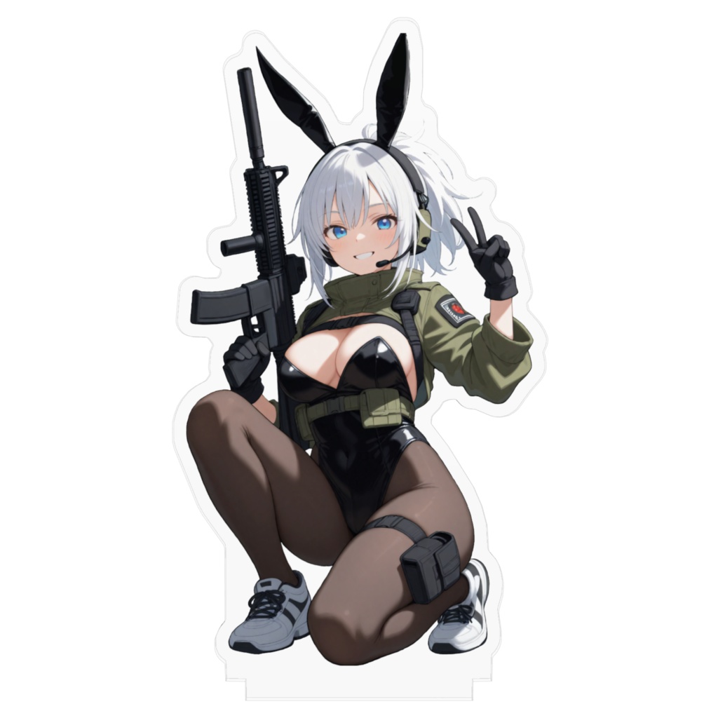 バニーガールx銃 アクスタ