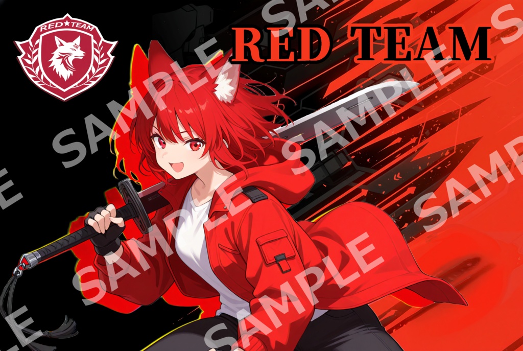 サバイバルゲーム用　ワッペン（赤/黄色チーム用）第3弾