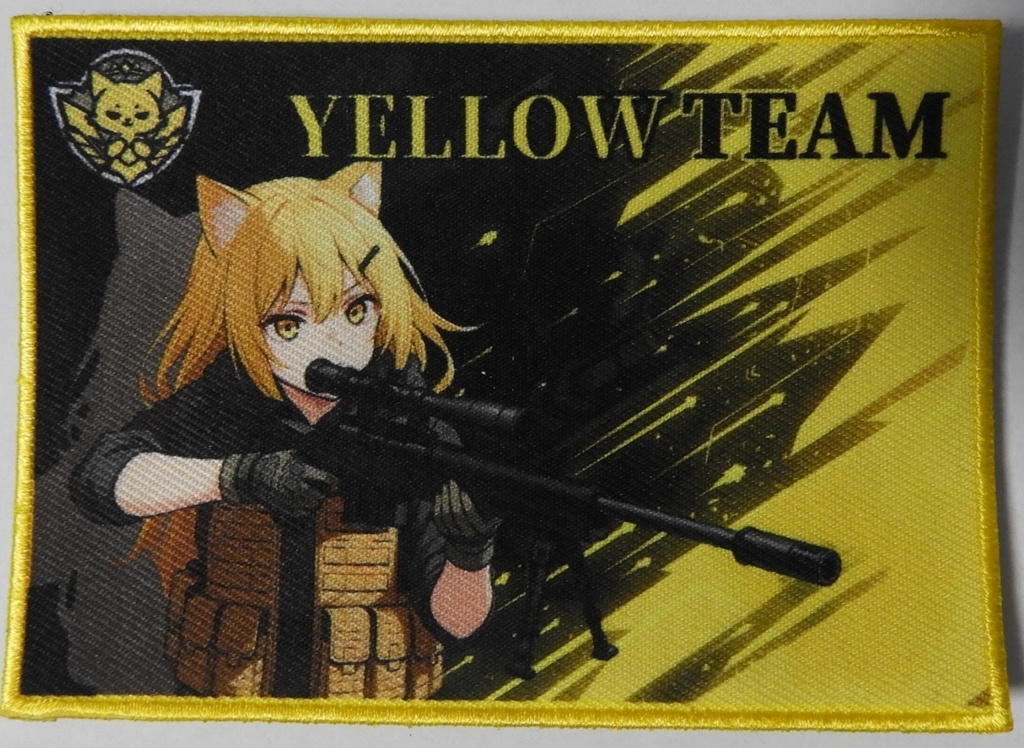 サバイバルゲーム用 ワッペン(赤/黄色チーム用)第3弾