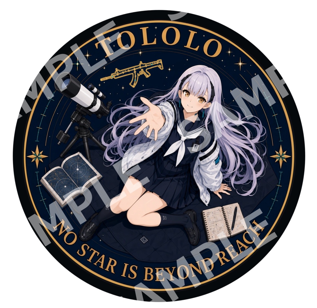【ドルフロ2】トロロ/ニキータ ベルクロ付きプリントワッペン