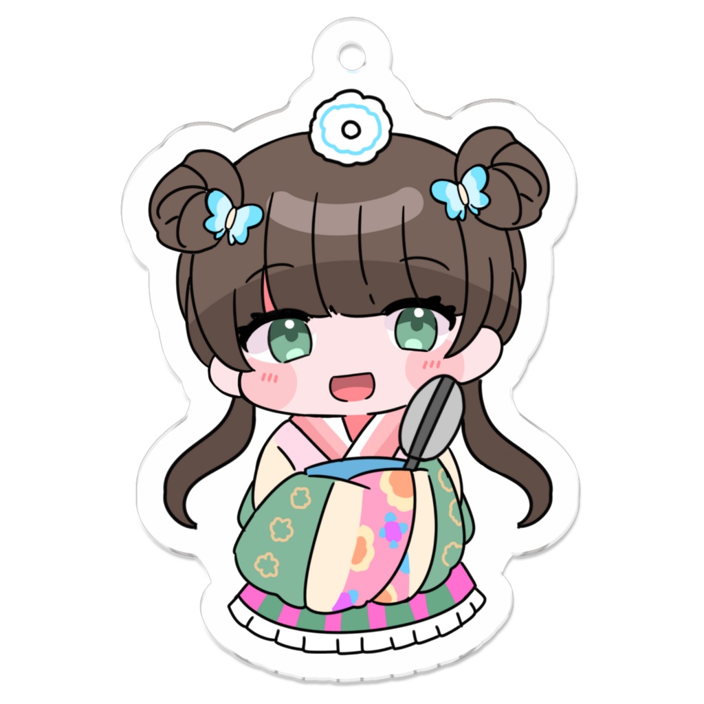 Vデビュー1周年絵姿 アクリルキーホルダー