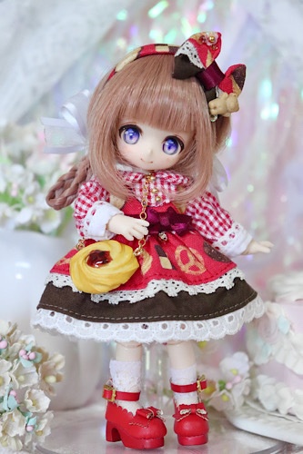 さくさくクッキーワンピ　(いちご)