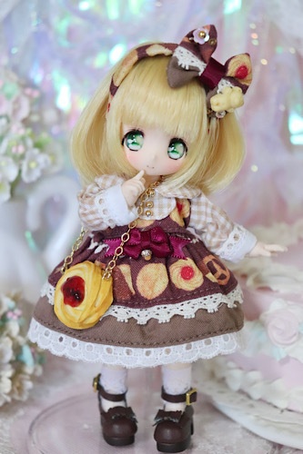 さくさくクッキーワンピ　(チョコ)