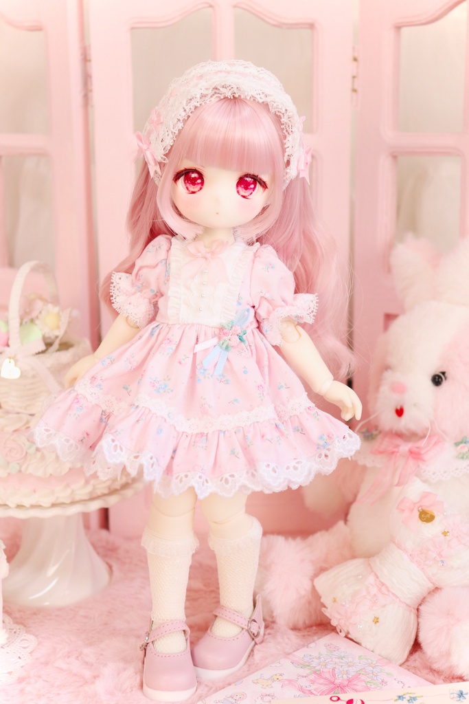 ちいさな花束ワンピ