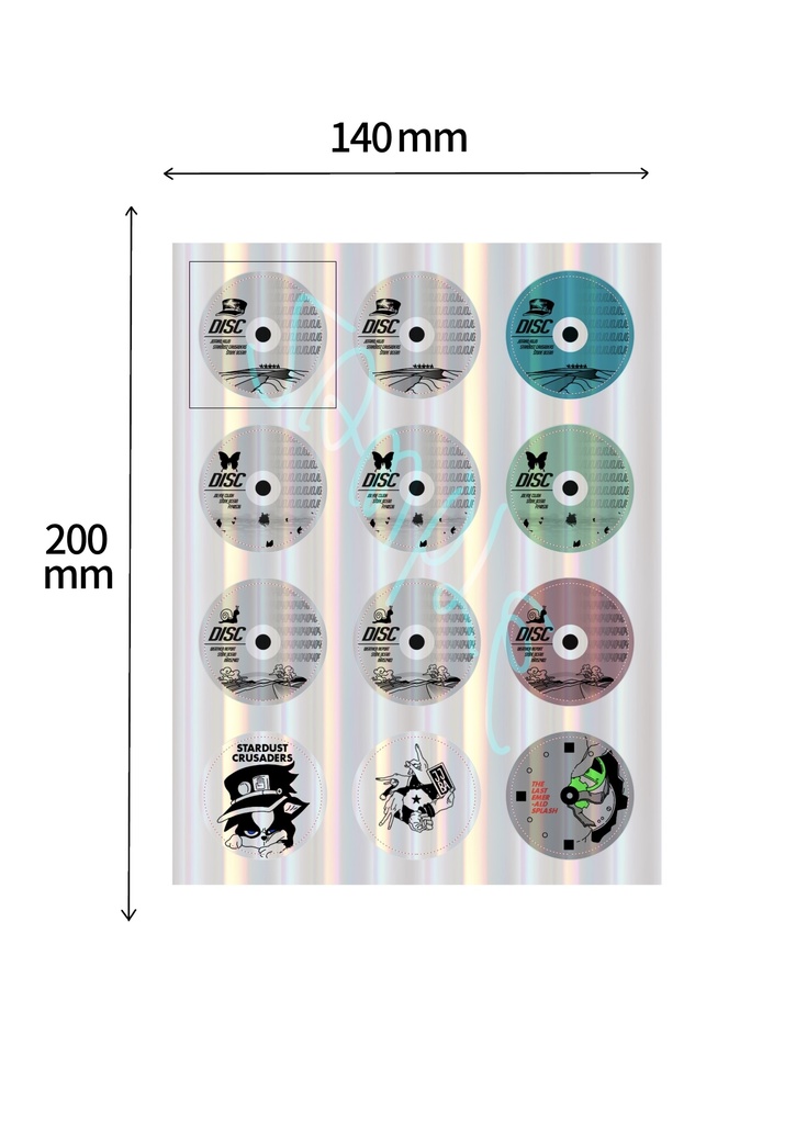 Discステッカー