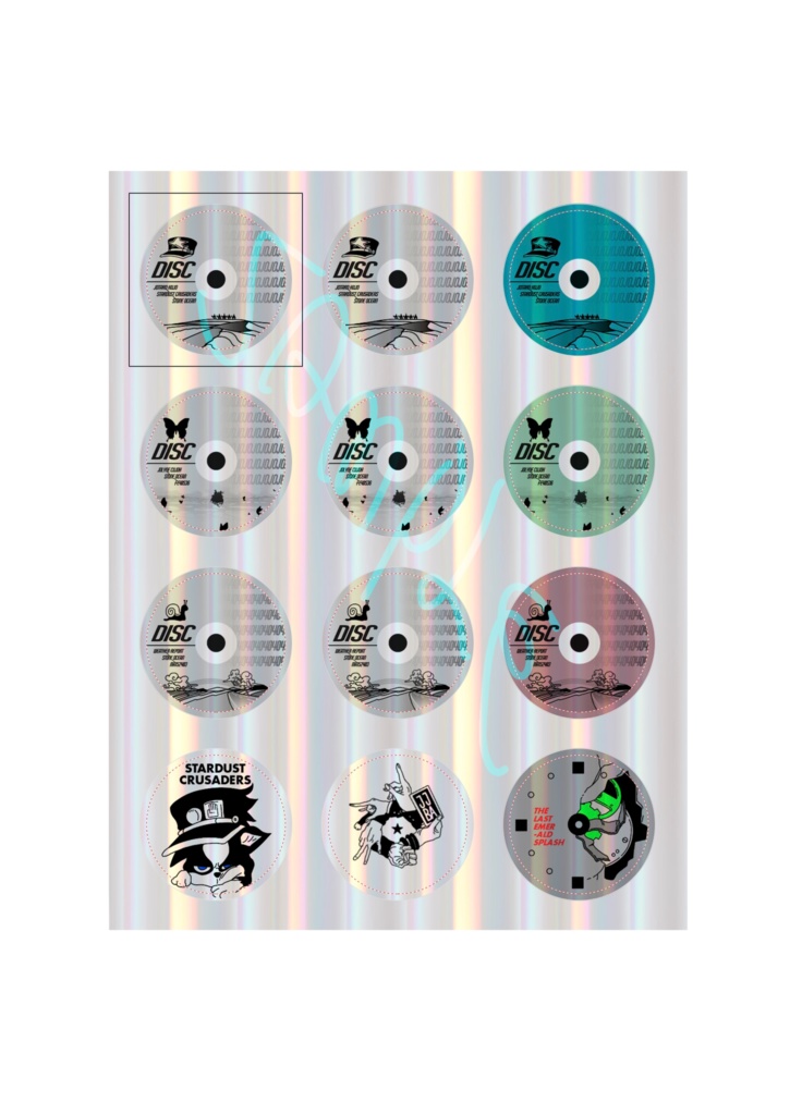Discステッカー