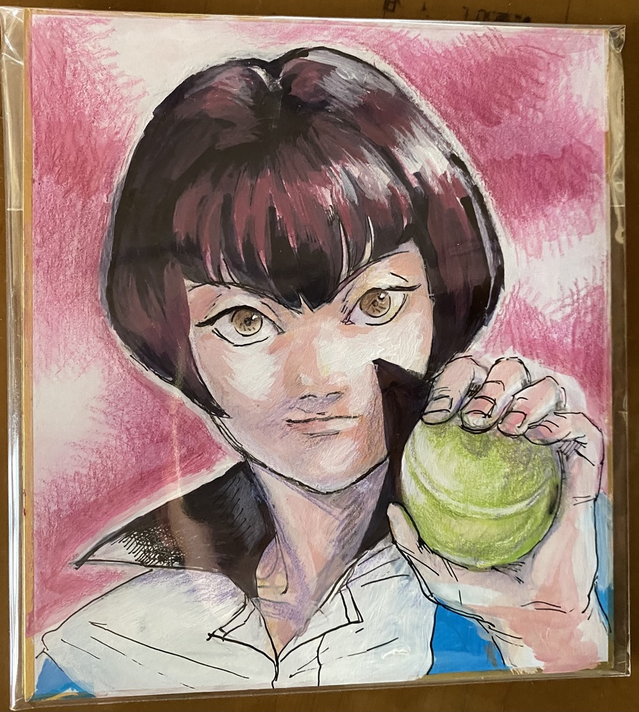 ミニ色紙向日岳人