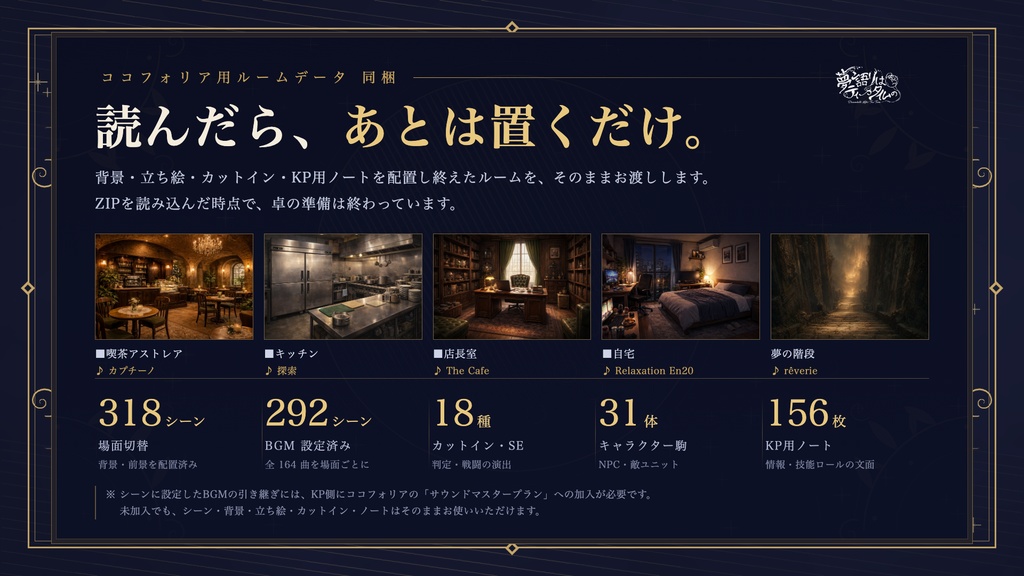 CoC6【夢語りはティータイムのあとで】SPLL:E189786