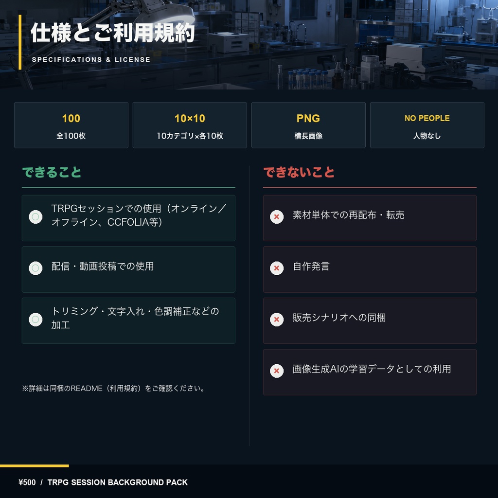 【TRPG背景素材】刑事と捜査の背景100枚|現代日本TRPG向け