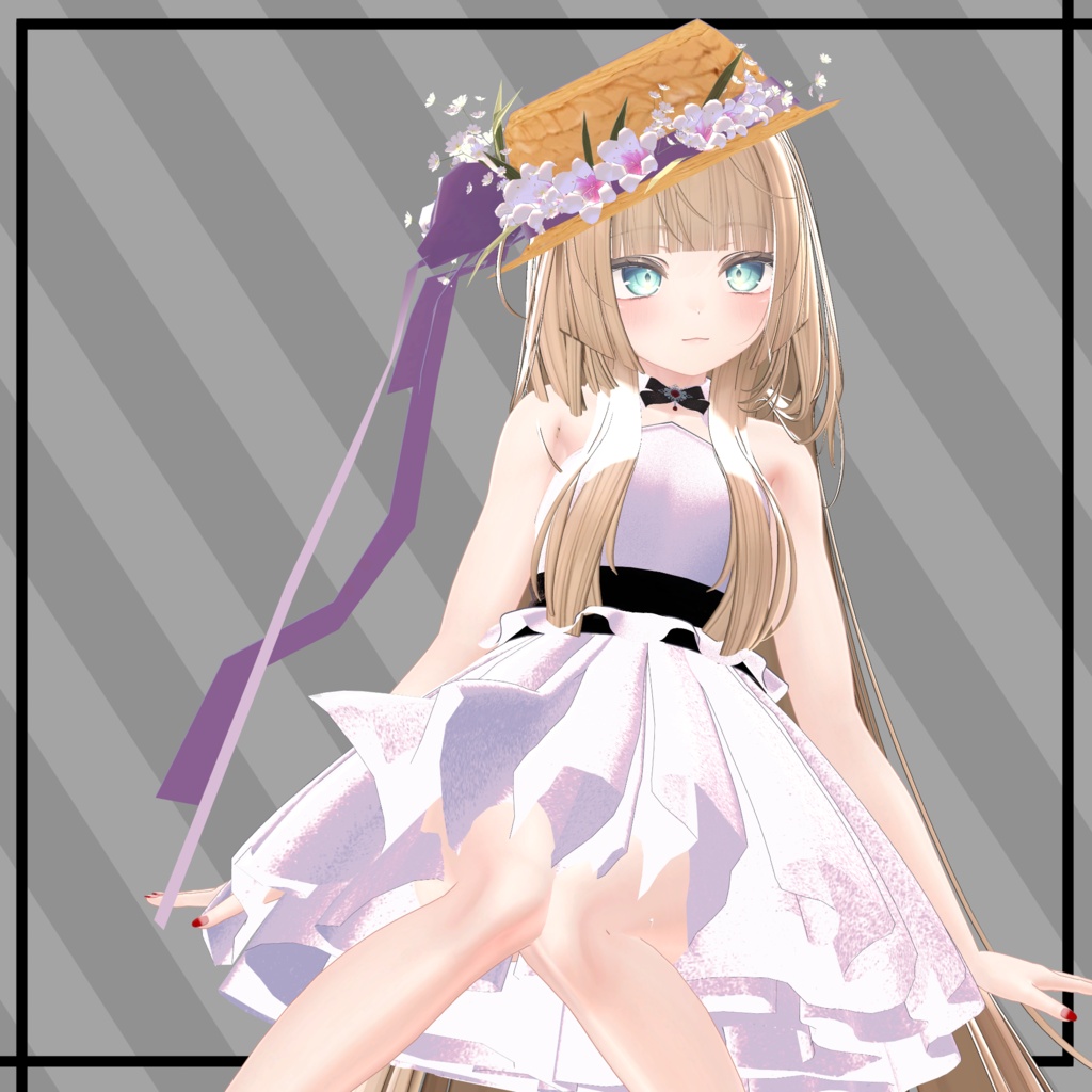 03-Lily Straw Hat【マヌカ以外でも使えます】