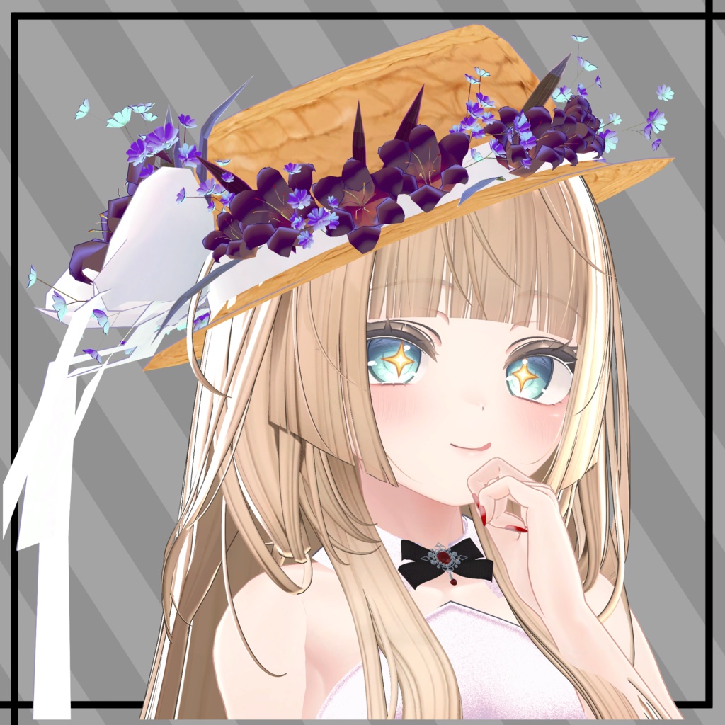 03-Lily Straw Hat【マヌカ以外でも使えます】