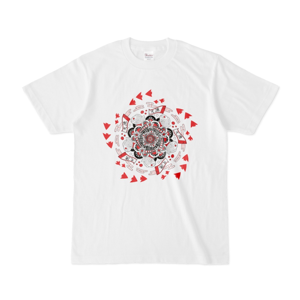 たい焼き柄Tシャツ
