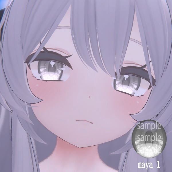 【舞夜/アッシュ/杏里&透羽/一介天使】 'ㅅ' eye texture -01-