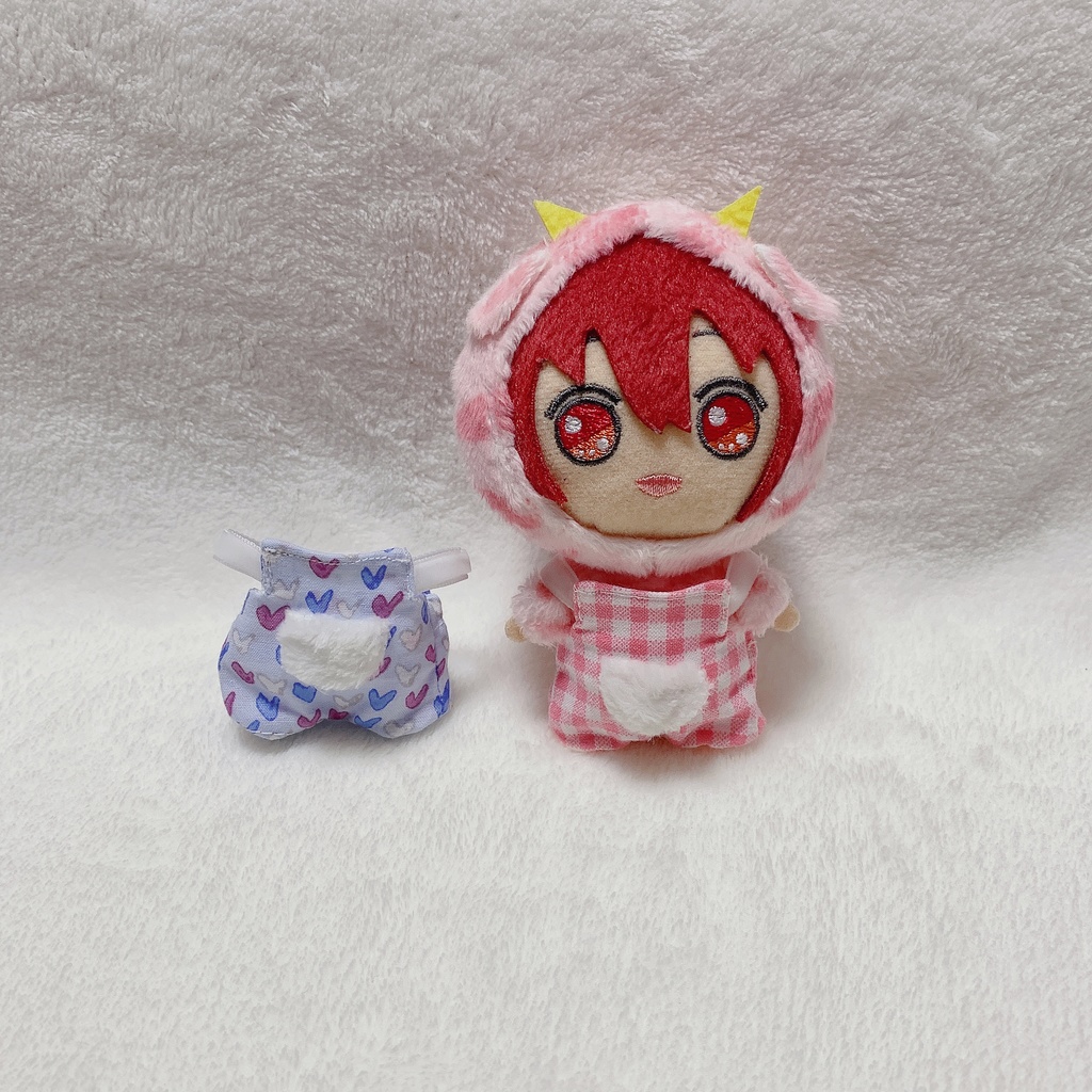 ファーポケットサロペット