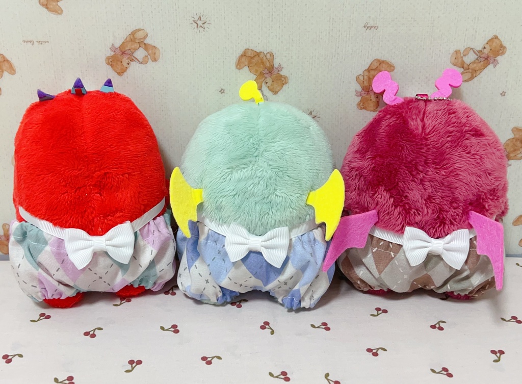 くまちゃんアップリケサロペット(2024SS)