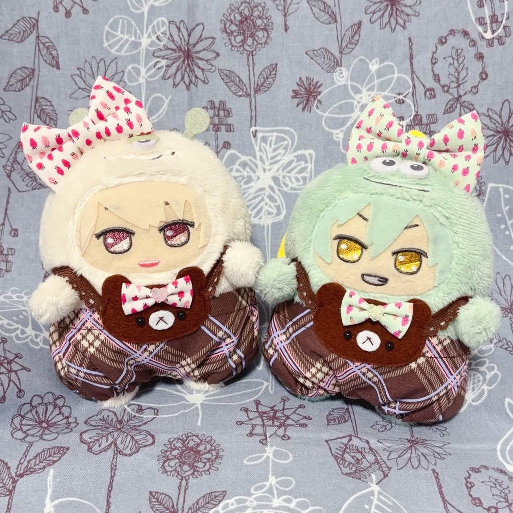 バレンタインなくまちゃんサロペット