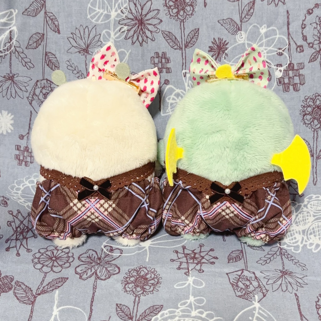 バレンタインなくまちゃんサロペット