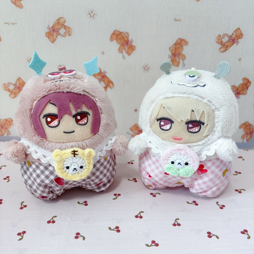 かぶり物くまちゃんサロペット