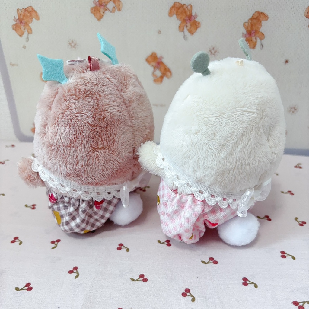 かぶり物くまちゃんサロペット