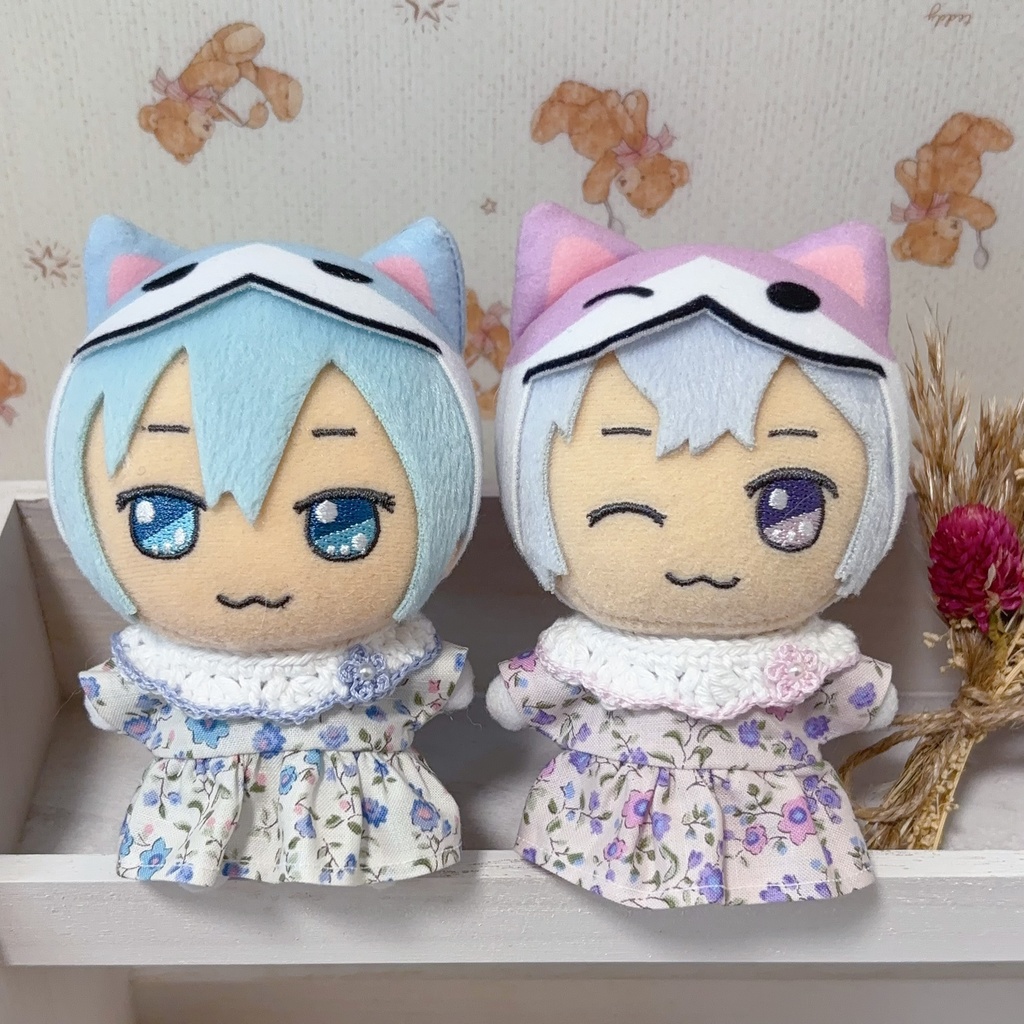 つけ襟setワンピース(お花)