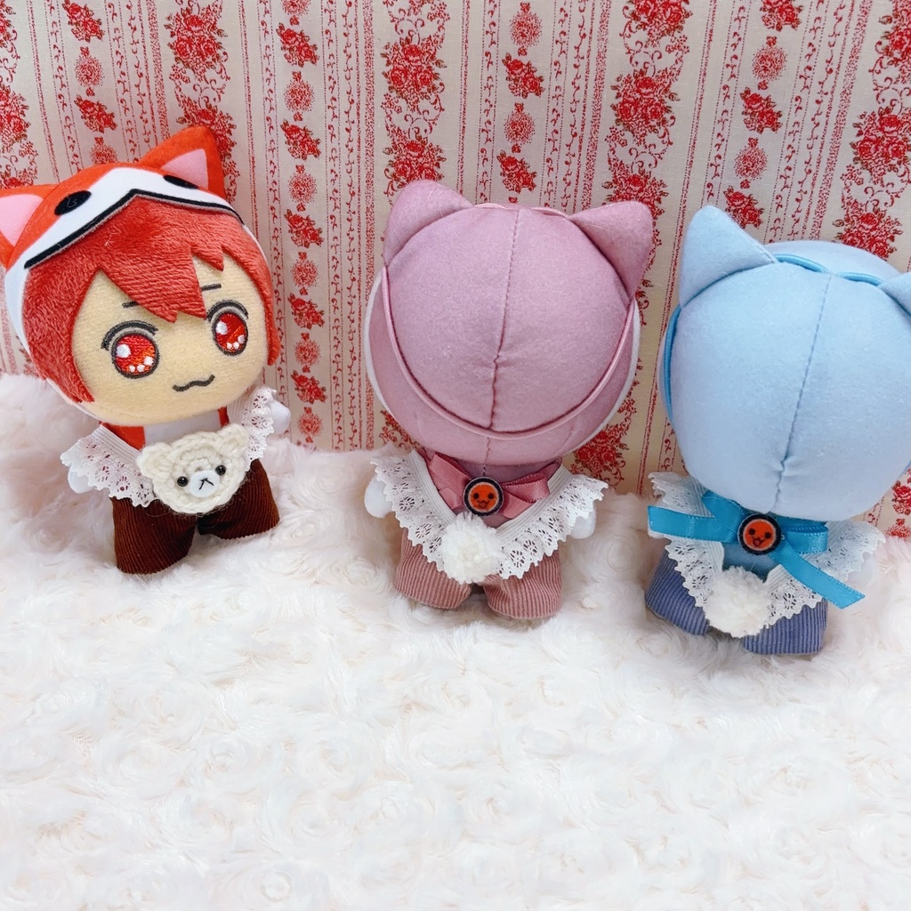 コーデュロイくまサロペット