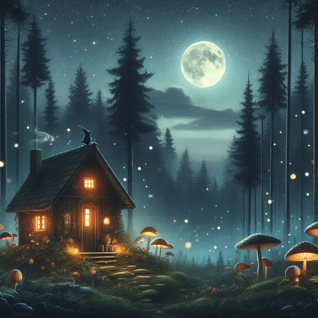 森の奥にある魔法使いの家