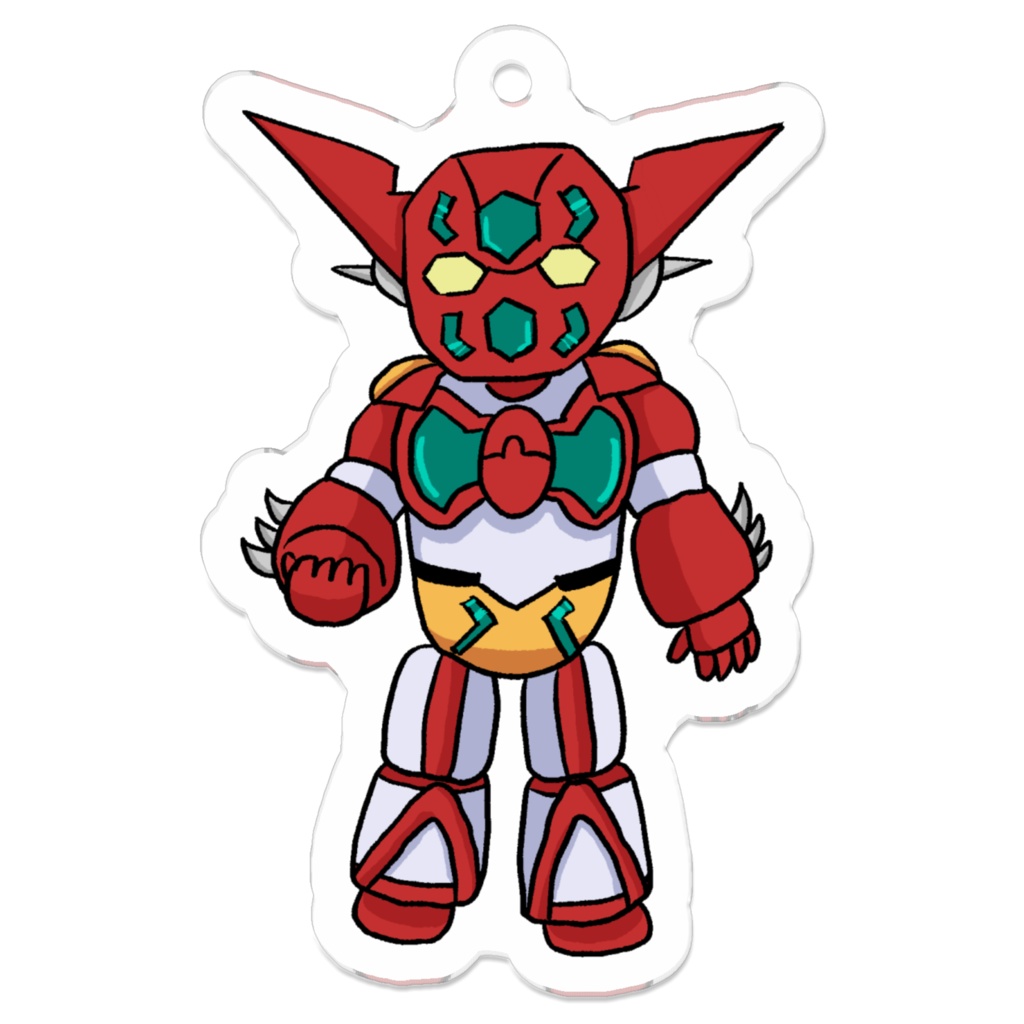 1ちゃん(50×50)コーティング有りアクキー