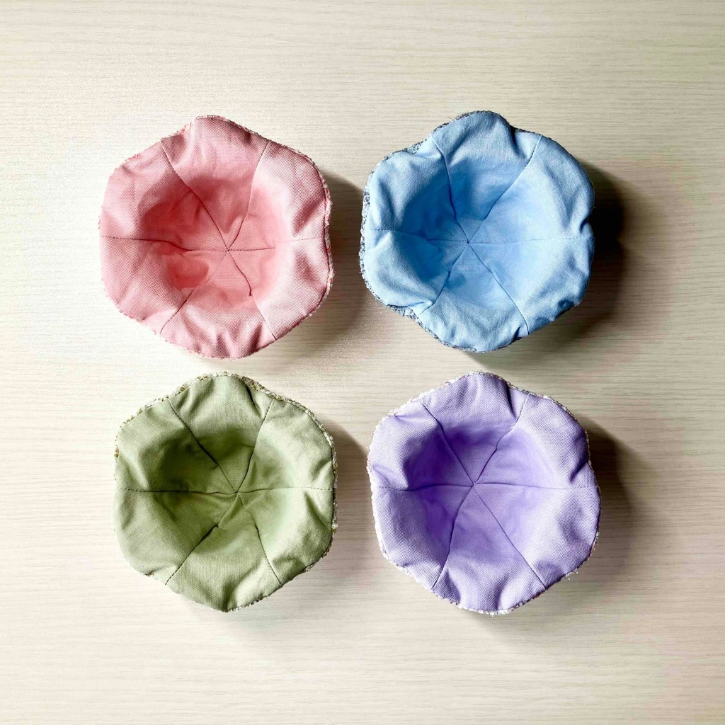 ツイード チューリップハット