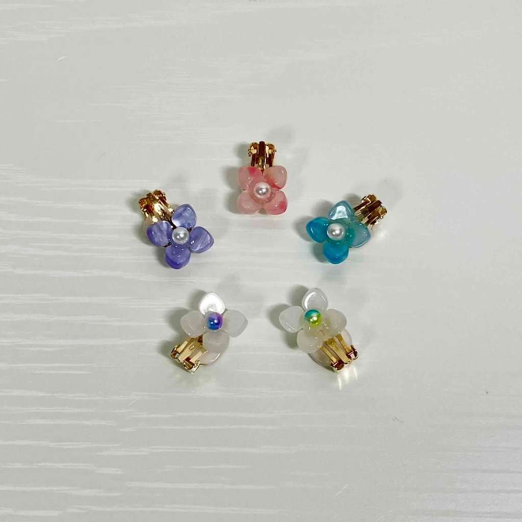 ぬいぐるみ用お花の髪飾り