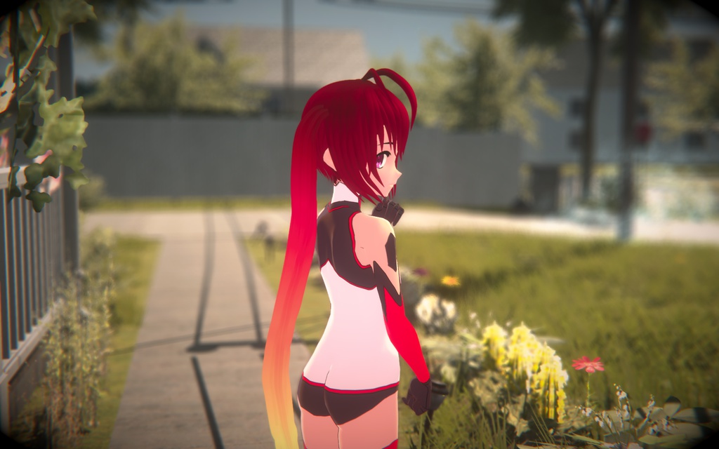 俺、ツインテールになります。 テイルレッド VRM