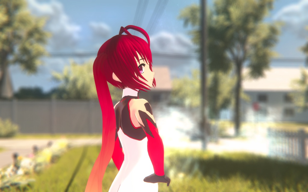 俺、ツインテールになります。 テイルレッド VRM