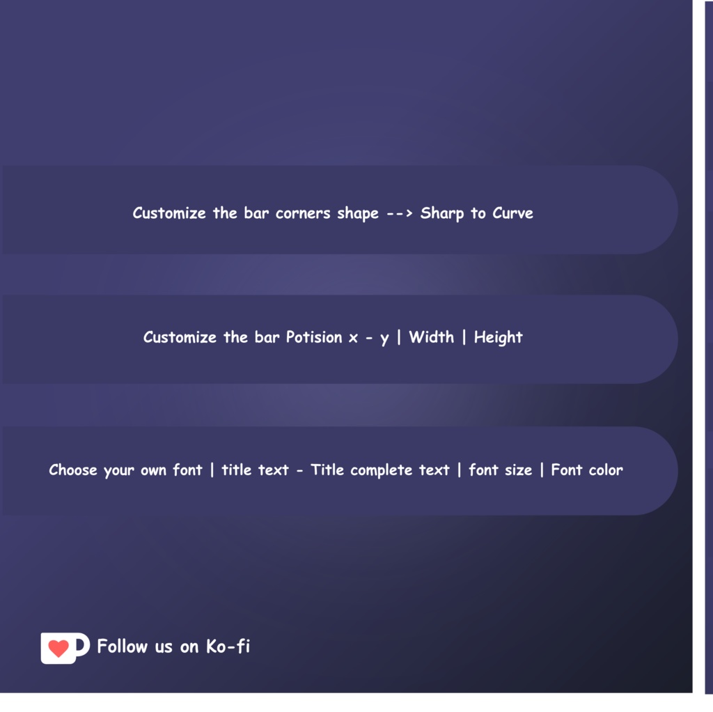 Crystal Goal Widget for Twitch, Goal Widget Fantasy, Donation Goal for Twitch, Sub Goal | StreamElements | OBS | Streamlabs | Twitch