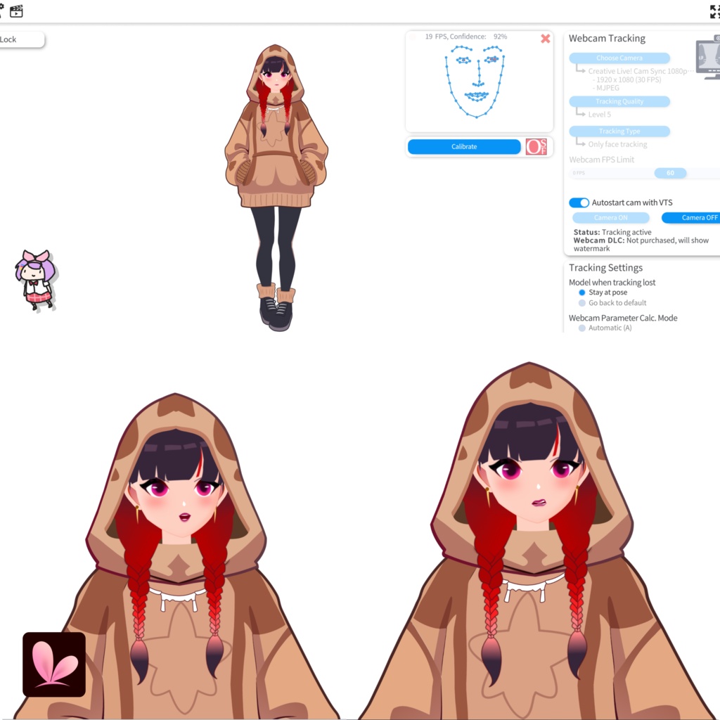 - Live2Dモデル - Premade Vtuber Model Fully Rigged, Reasy to Use Vtuber Model Rigged, Vtuber Model Female, Cozy Vtuber Model Autumn | Vtuber Studio | Live2D