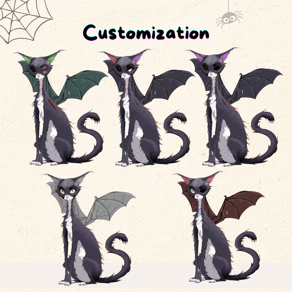 Customizable Vtuber Model Premade, Ready To Use Vtuber Model, Vtuber Model and Rigging, Premade vtuber for Twitch and Youtube