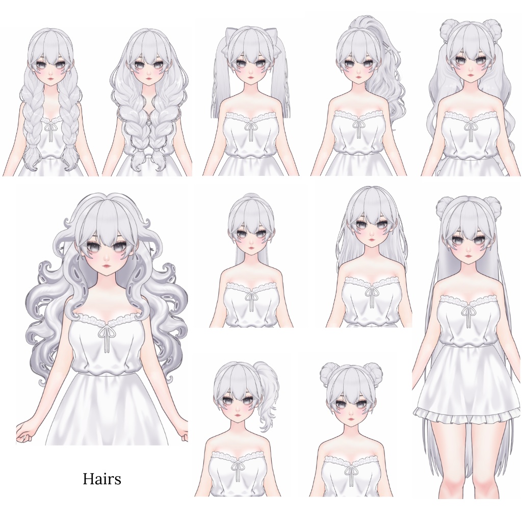 Customizable Vtuber Model by Xuliya - OUT NOW