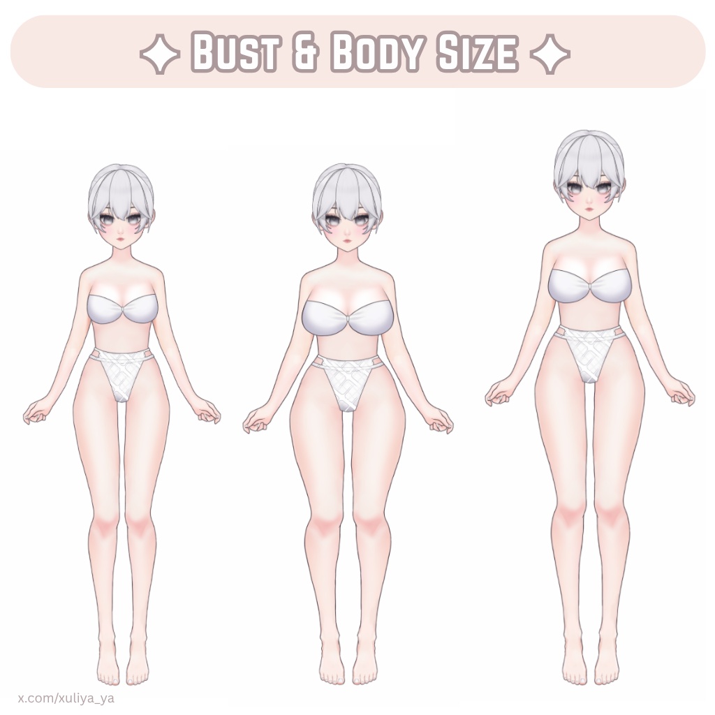 Customizable Vtuber Model by Xuliya - OUT NOW