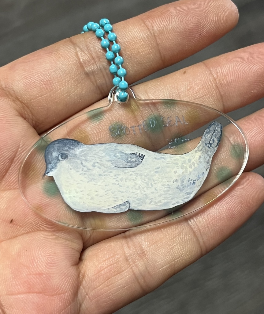 オリジナル油画 アクリルキーホルダー4種類