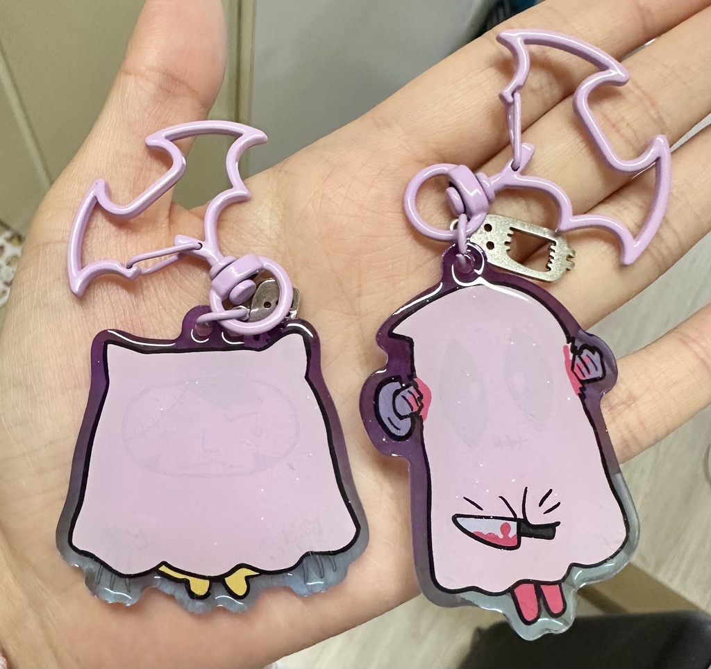 ハロウィンアクリルキーホルダー