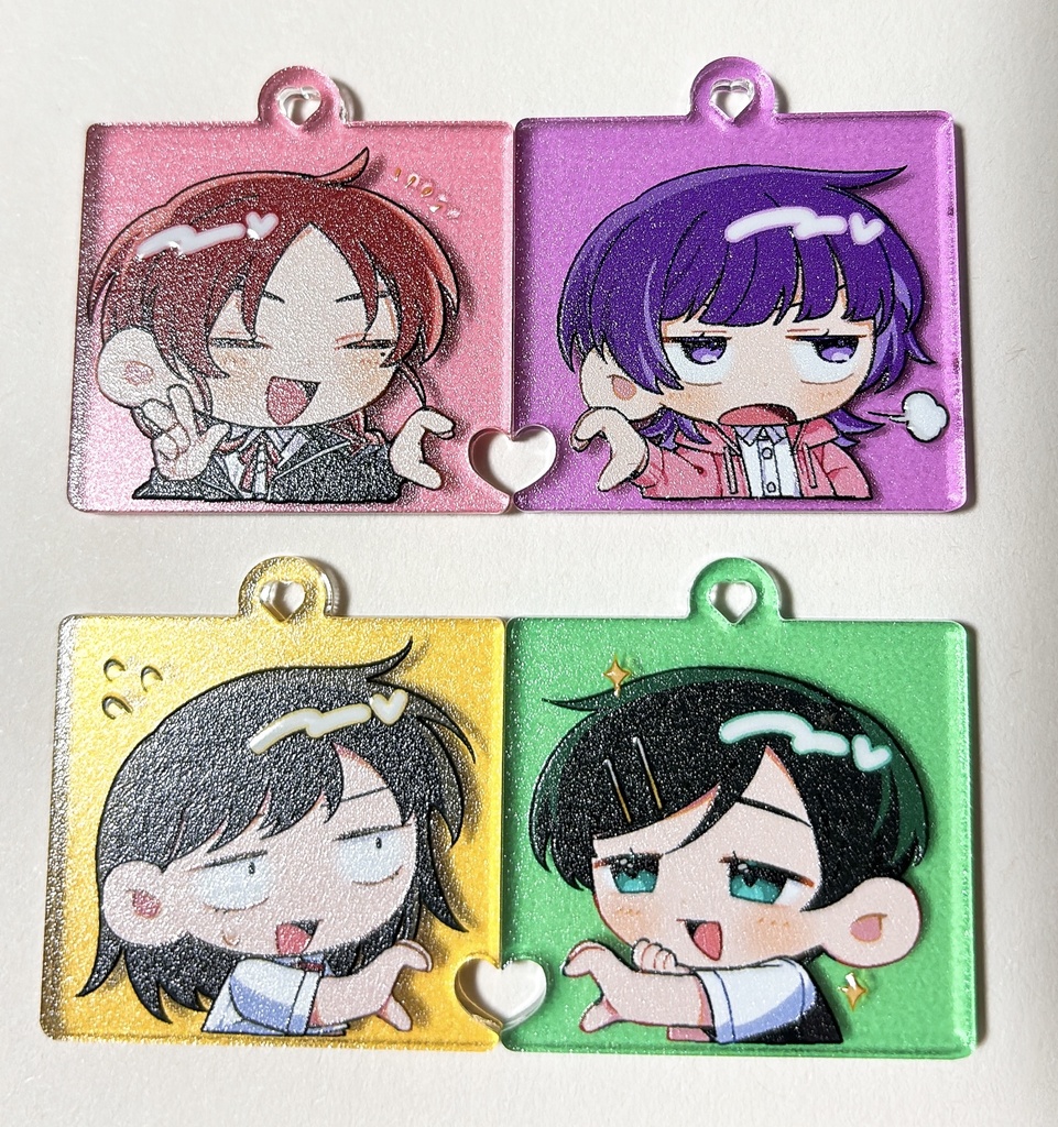 はーとぶれいくペアアクキー