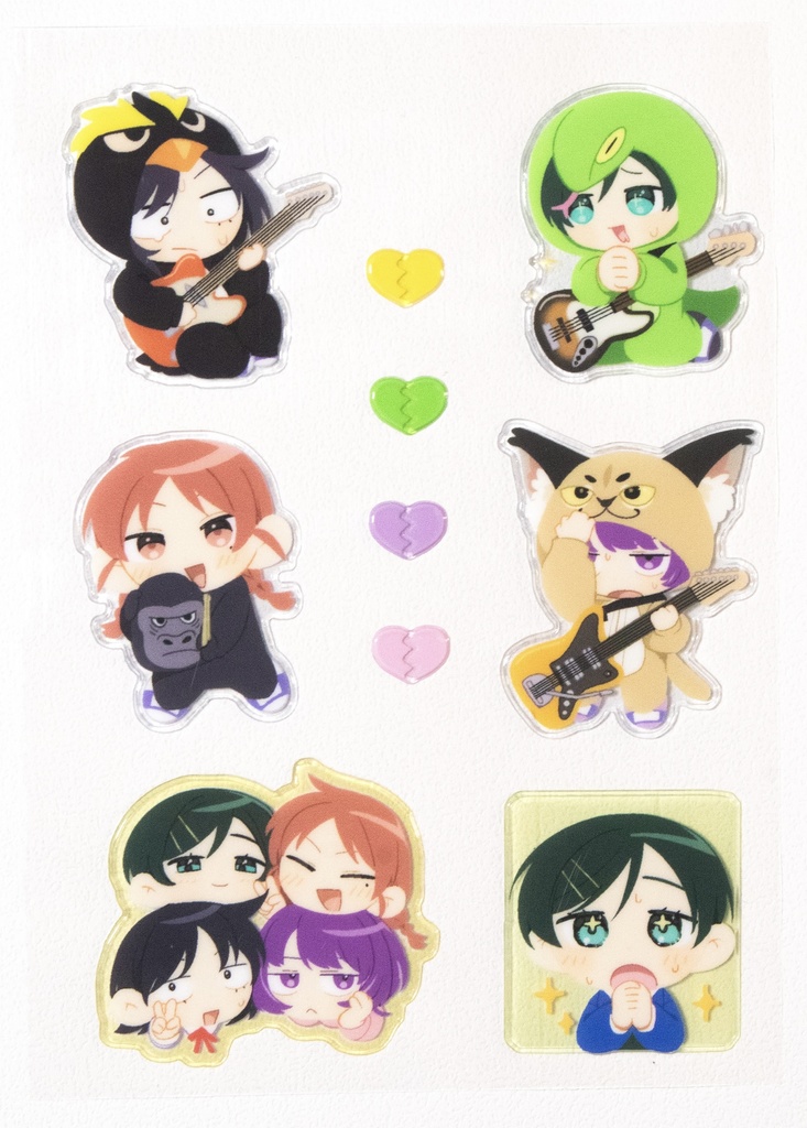 はーとぶれいくクリアシール