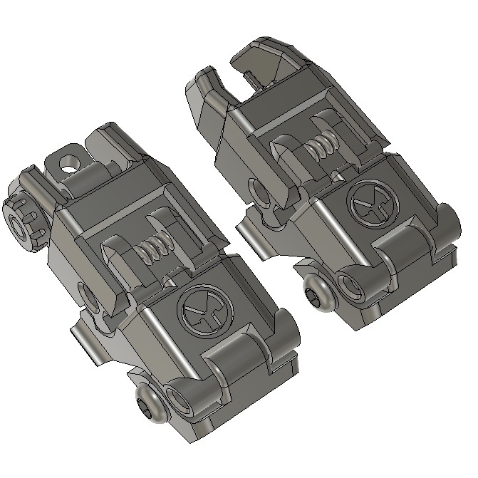 1/3スケール　MBUS　アイアンサイト　（B品）